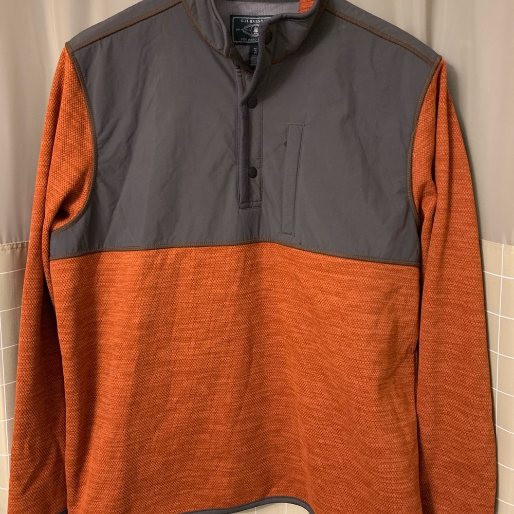 Mens G.H. Bass & Co Fleece Pullover Size XL